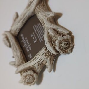 St Nicholas Square Miniature Ornament Frame 2” x 2” Deer Antler Theme